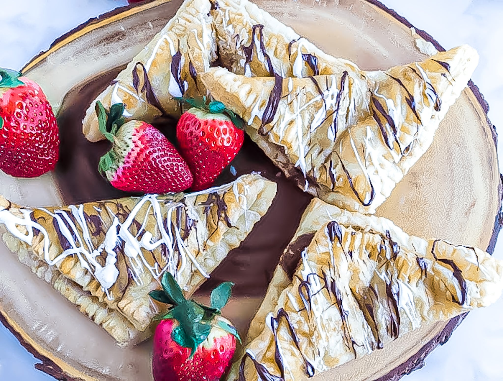 Air-Fryer-Strawberry-Nutella-Stuffed-Turnovers-Recipe-min